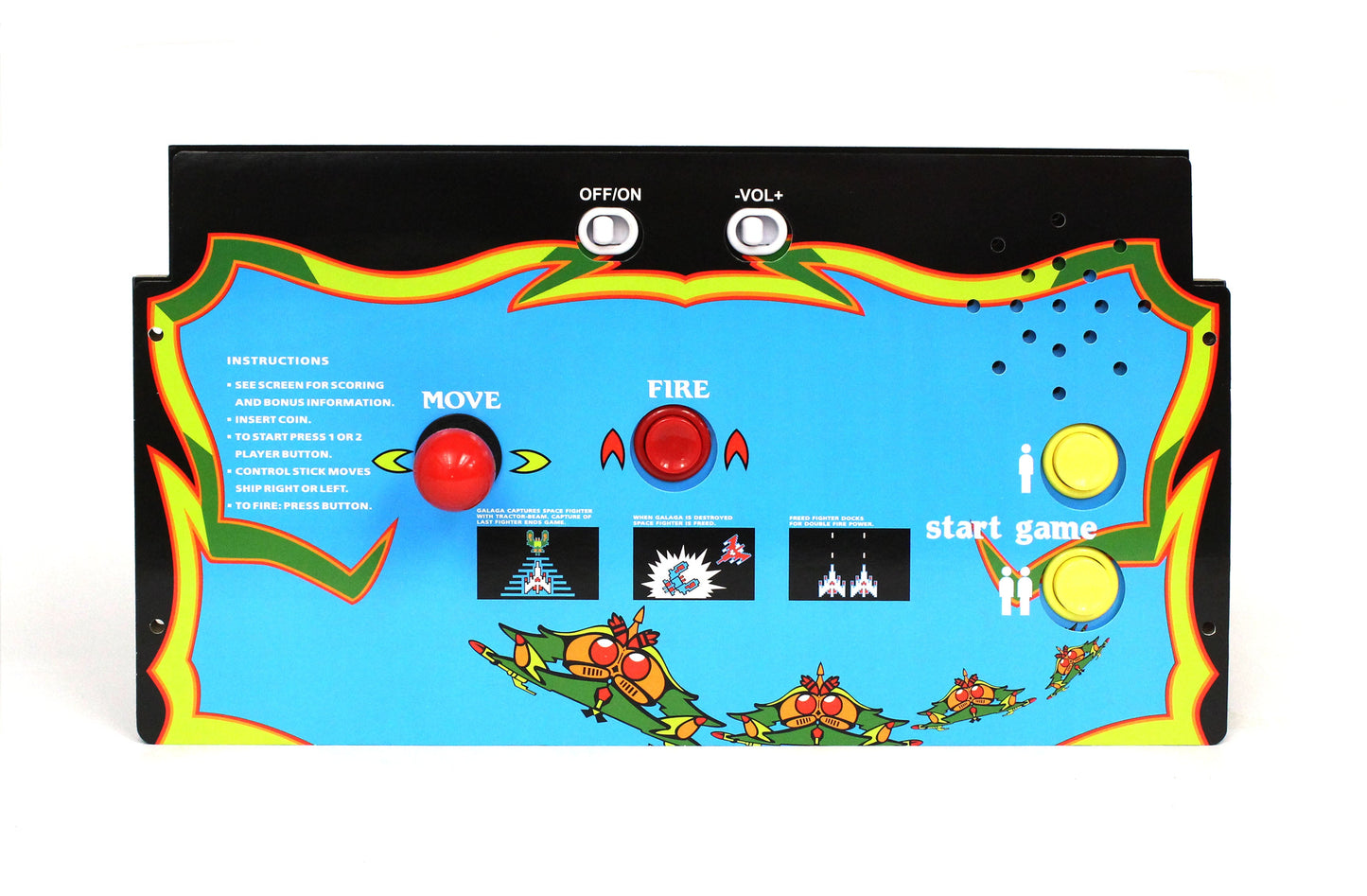 Button Set for Galaga