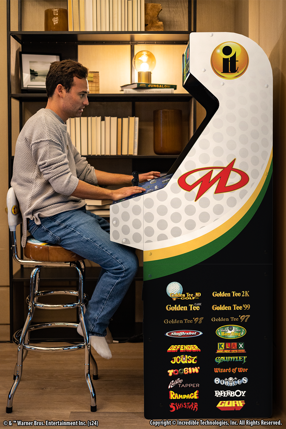 Golden Tee 3D x Midway XL Deluxe Arcade Machine