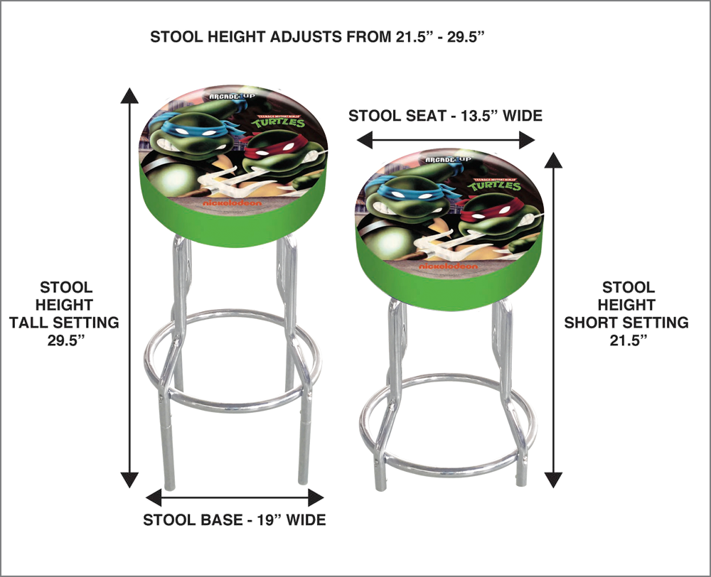 Teenage Mutant Ninja Turtles™ Adjustable Stool