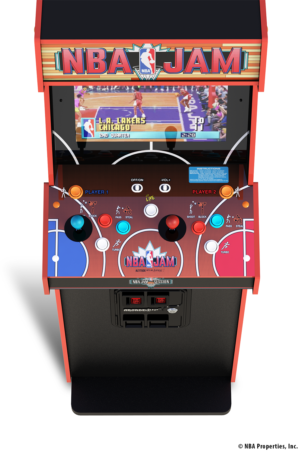 NBA Jam Deluxe 2-Player Arcade Machine