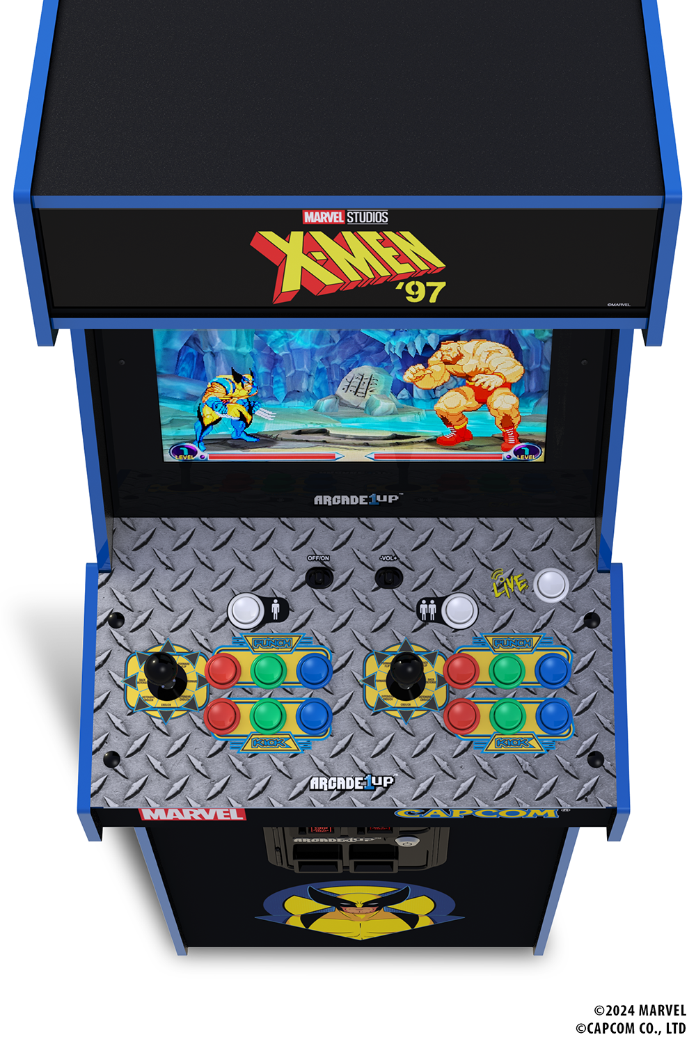 Marvel Vs Capcom 2 X-Men '97 Edition Deluxe Arcade Machine