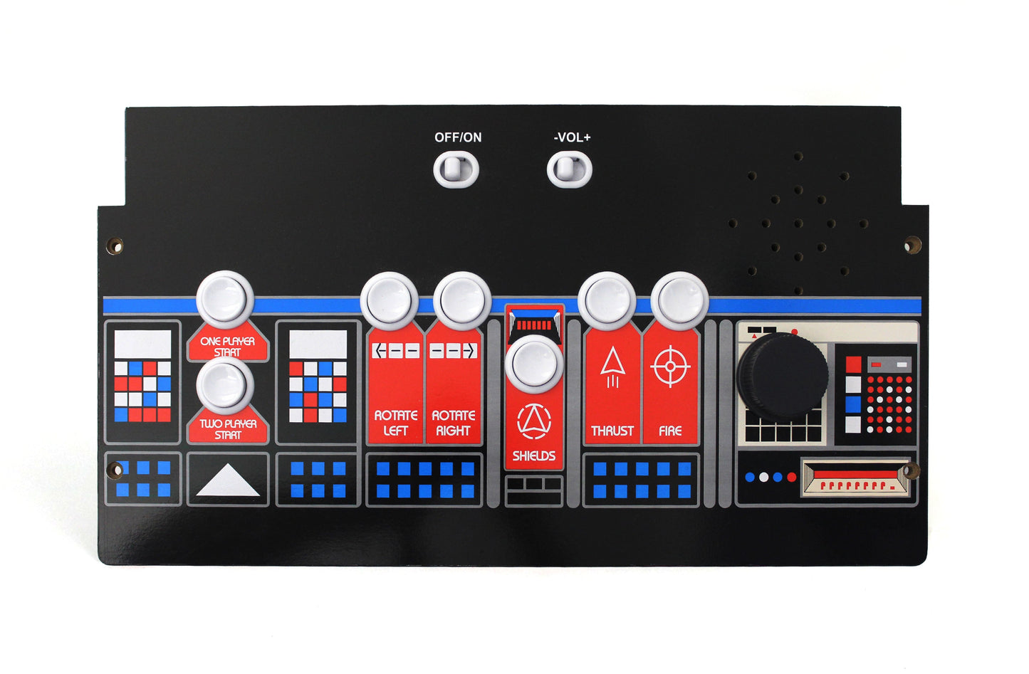 Asteroids Deluxe Button Set