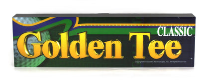 Golden Tee Light Up Marquee