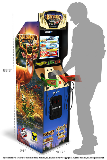 Big Buck Hunter Pro Deluxe Arcade Machine