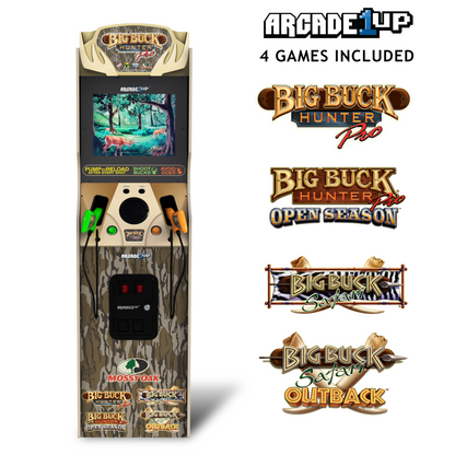 Big Buck Hunter Mossy Oak Deluxe Arcade Machine