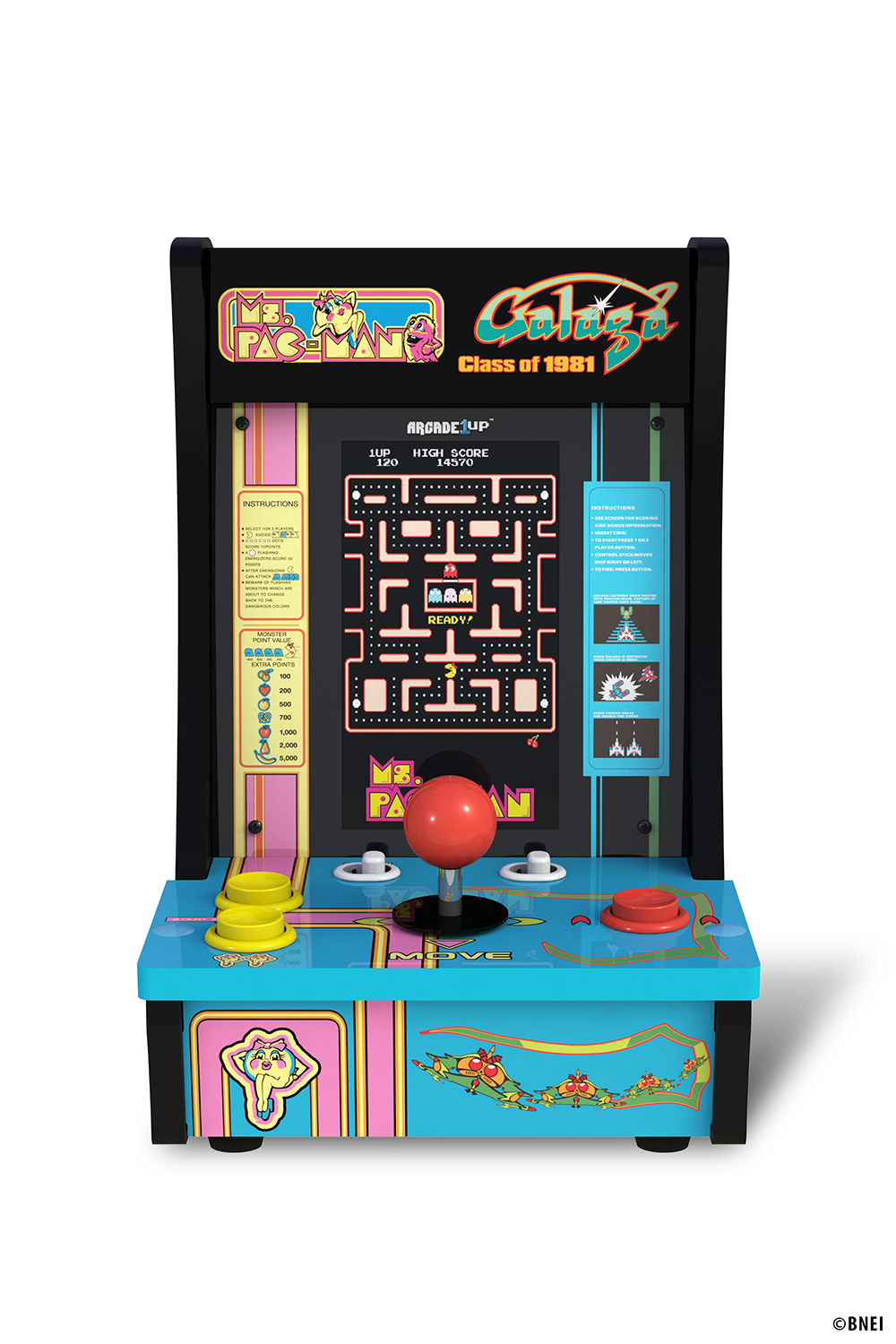 Class of ‘81 Ms. PAC-MAN/GALAGA Countercade