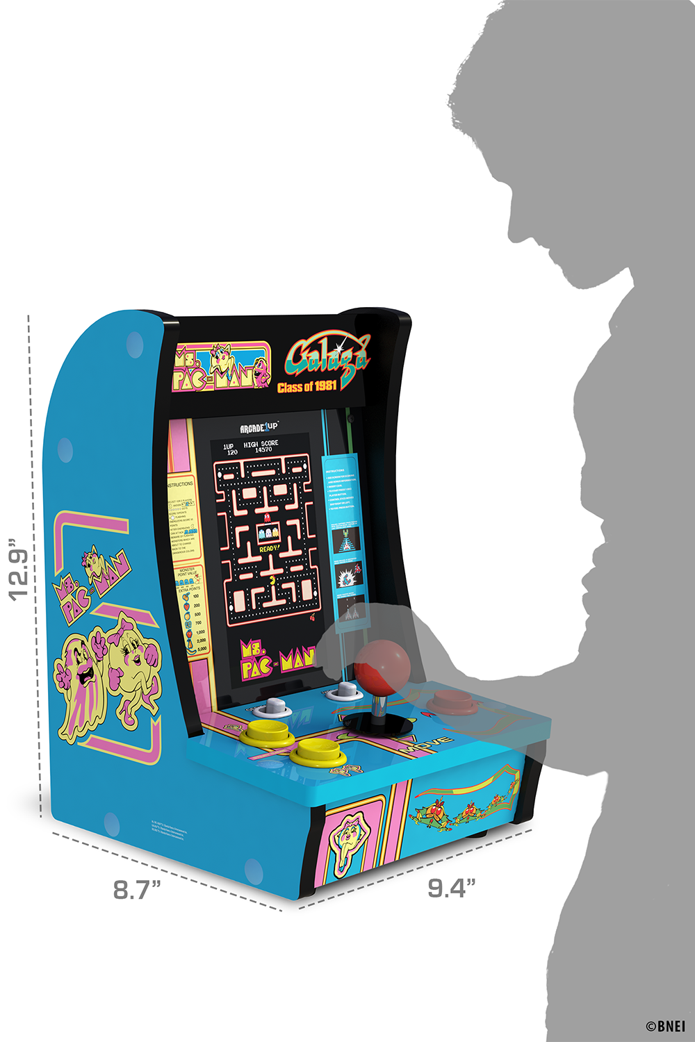 Class of ‘81 Ms. PAC-MAN/GALAGA Countercade