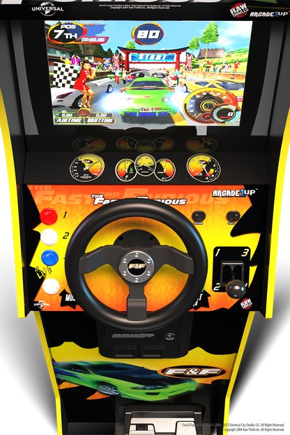 The Fast & The Furious Deluxe Arcade Machine