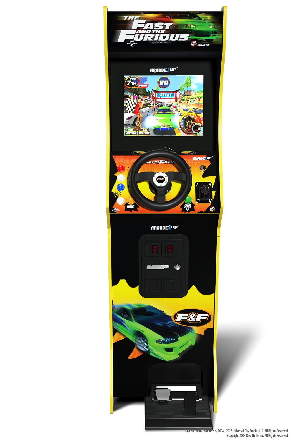 The Fast & The Furious Deluxe Arcade Machine