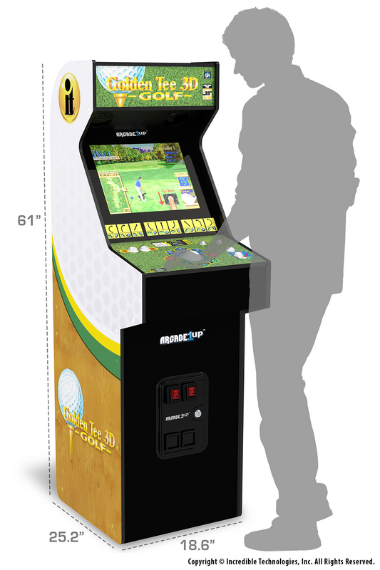 Golden Tee 3D Deluxe Arcade Machine