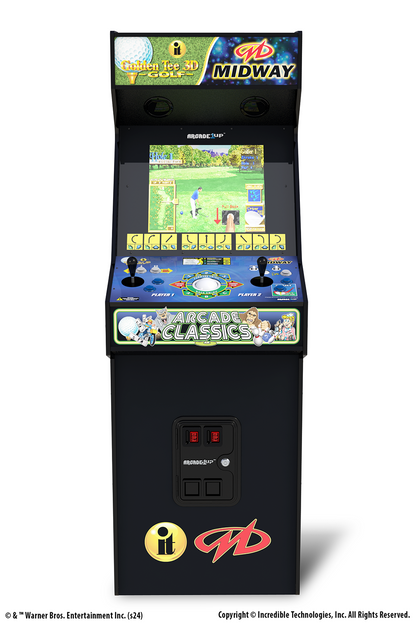 Golden Tee 3D x Midway XL Deluxe Arcade Machine