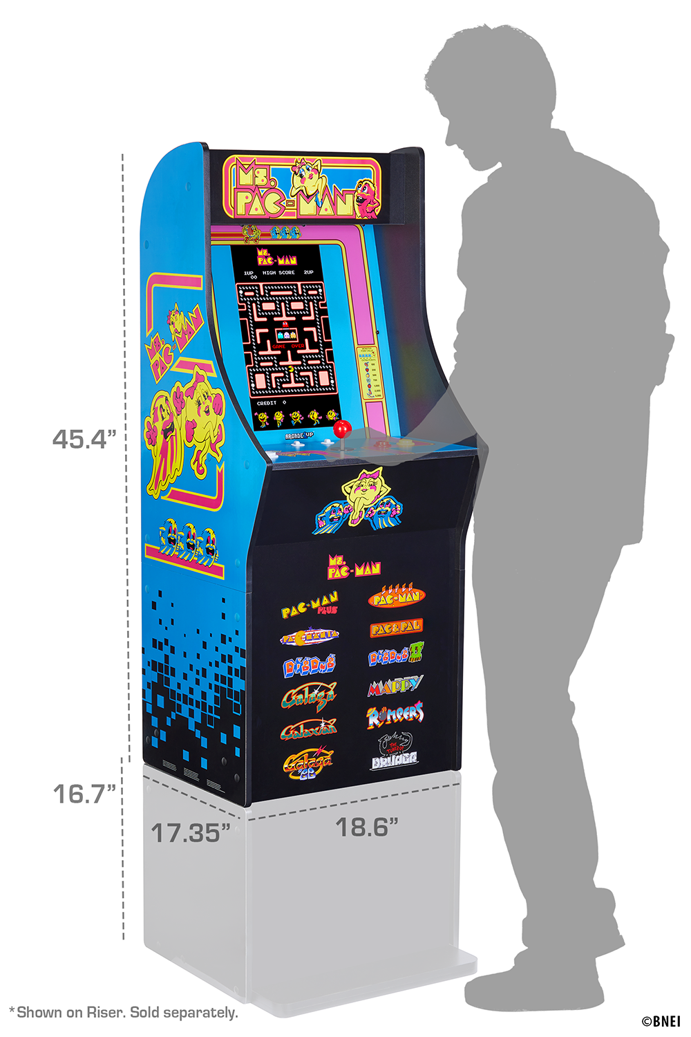 MS. PAC-MAN CLASSIC SE Arcade Game