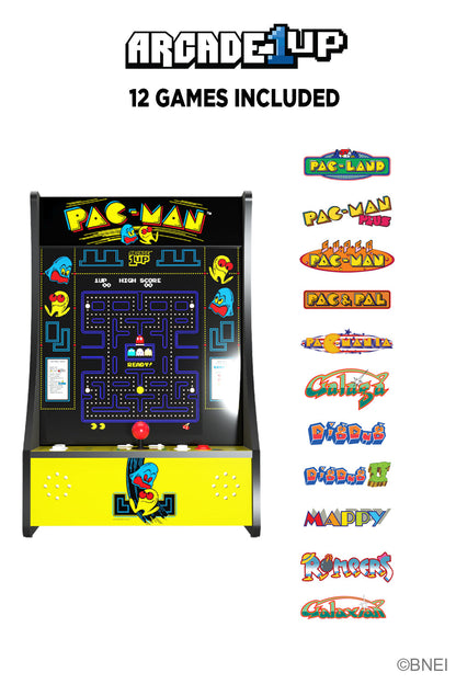 PAC-MAN Deluxe Partycade - 12 Games