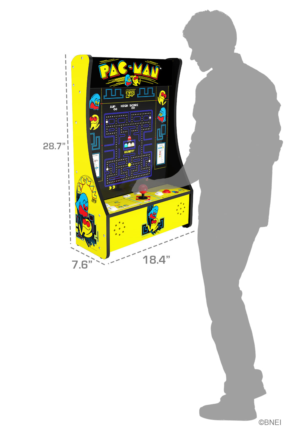 PAC-MAN Deluxe Partycade - 12 Games