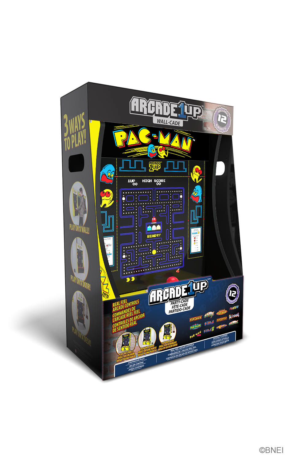 PAC-MAN Deluxe Partycade - 12 Games