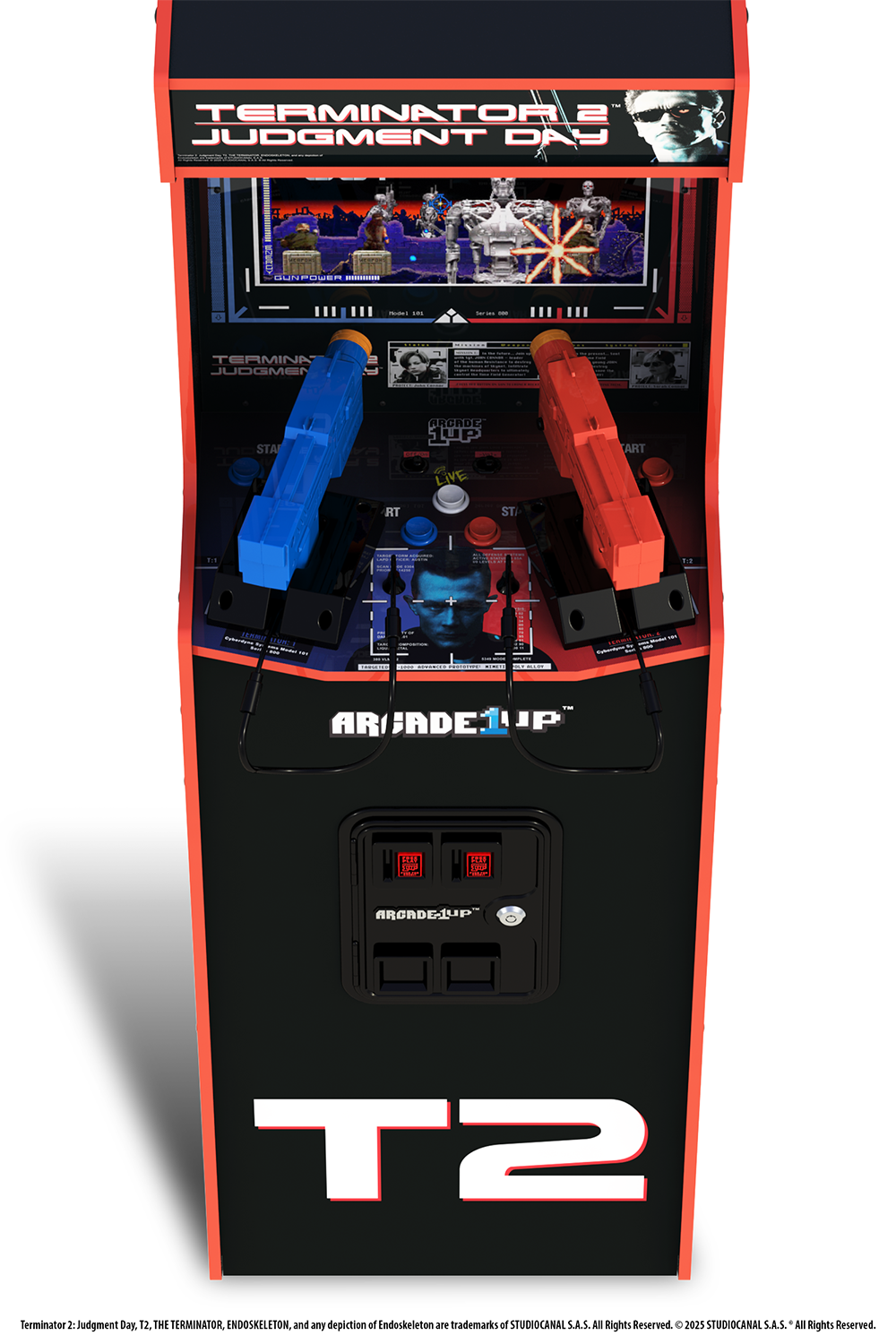 Terminator 2 Deluxe Arcade Machine