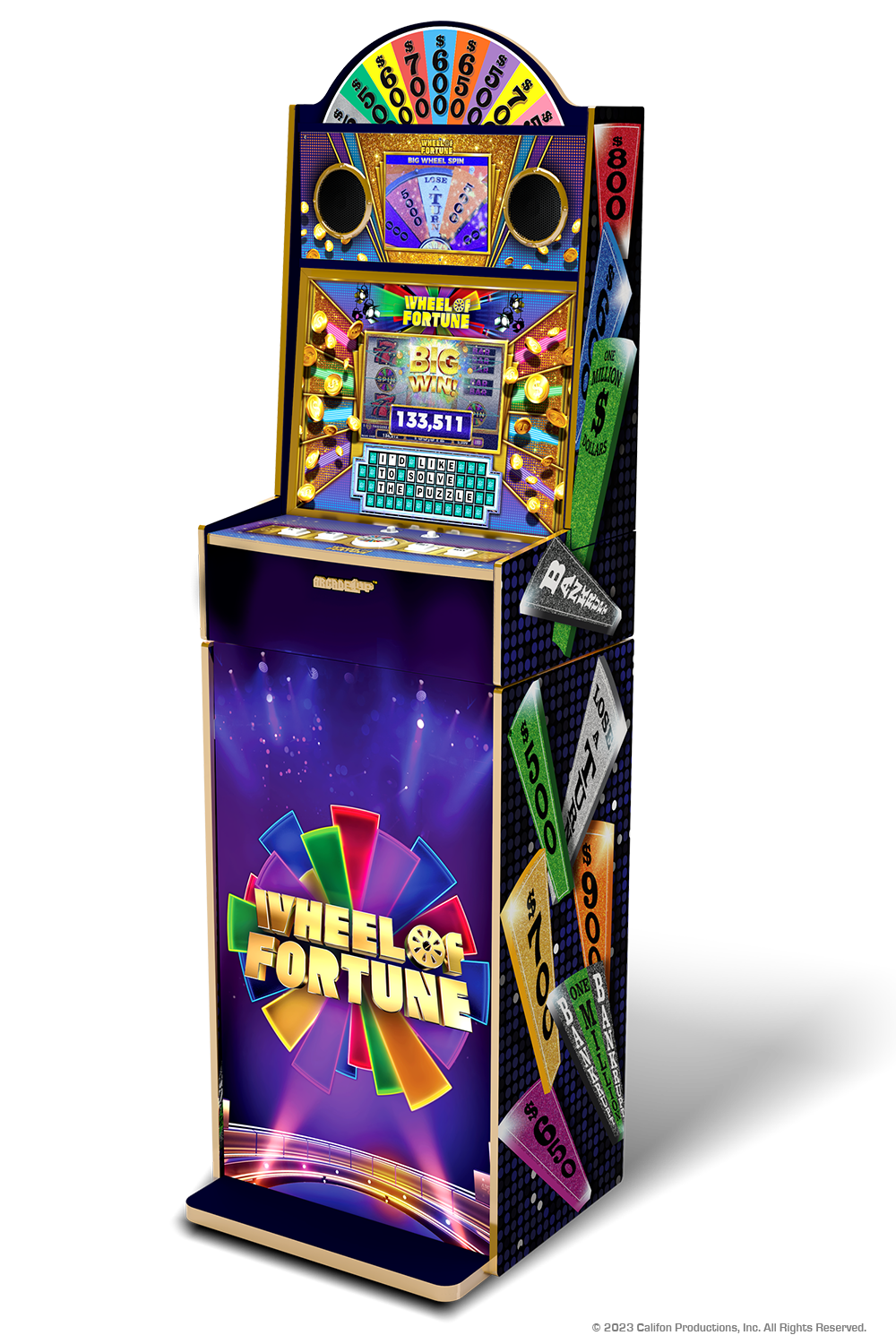Wheel of Fortune Casinocade Deluxe Arcade Machine