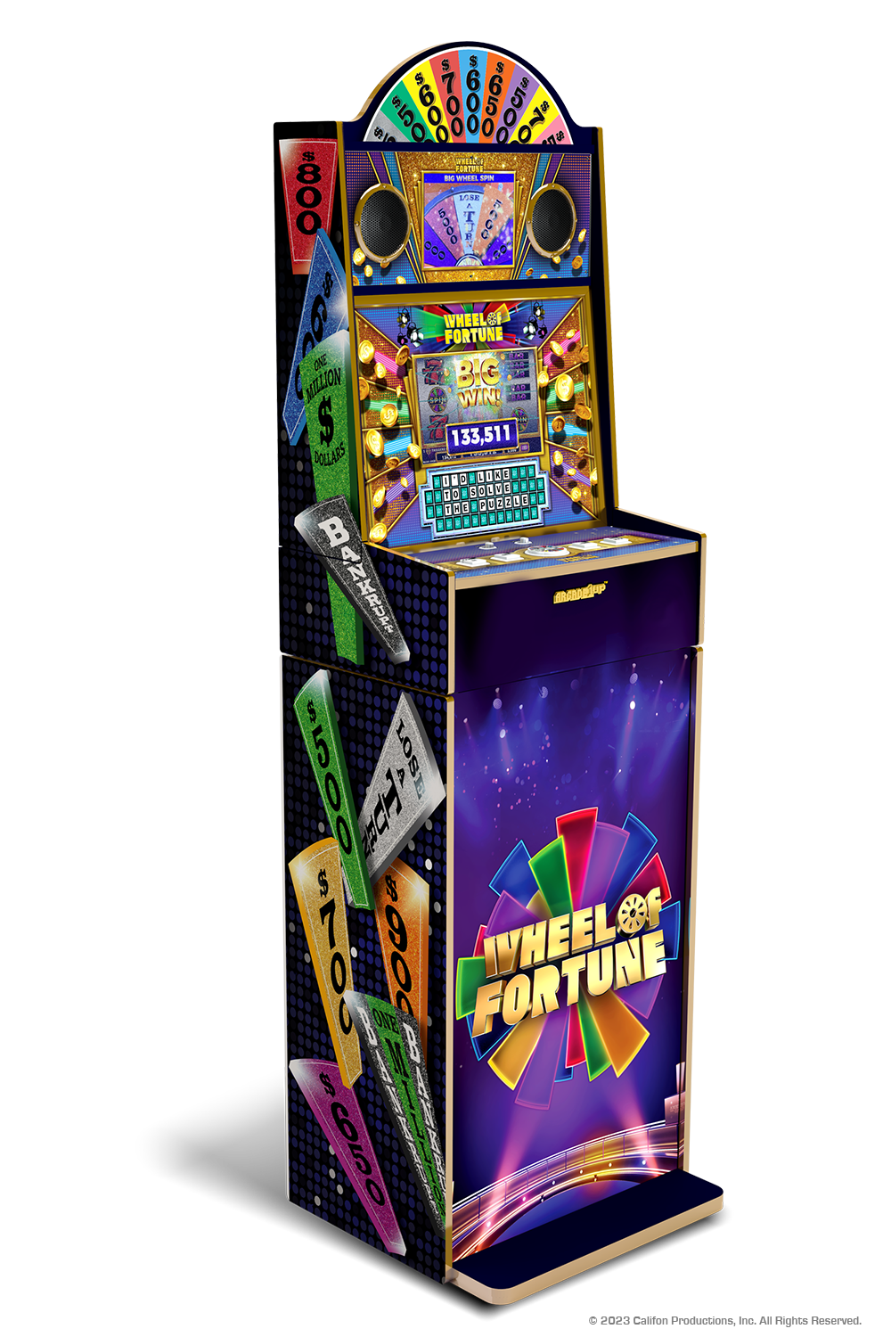 Wheel of Fortune Casinocade Deluxe Arcade Machine