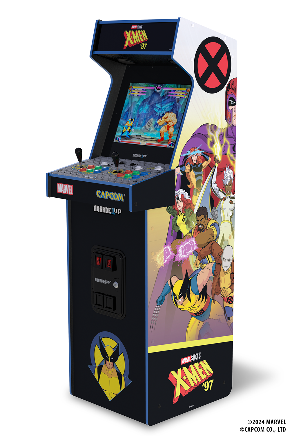 Marvel Vs Capcom 2 X-Men '97 Edition Deluxe Arcade Machine