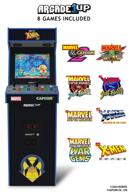 Marvel Vs Capcom 2 X-Men '97 Edition Deluxe Arcade Machine